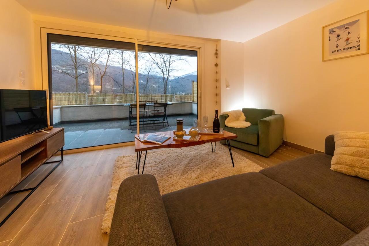 Les Appartements De Clelia Ax-les-Thermes Exteriör bild
