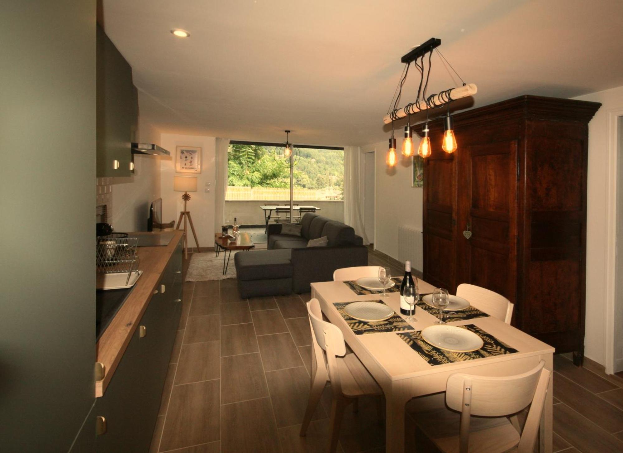 Les Appartements De Clelia Ax-les-Thermes Exteriör bild