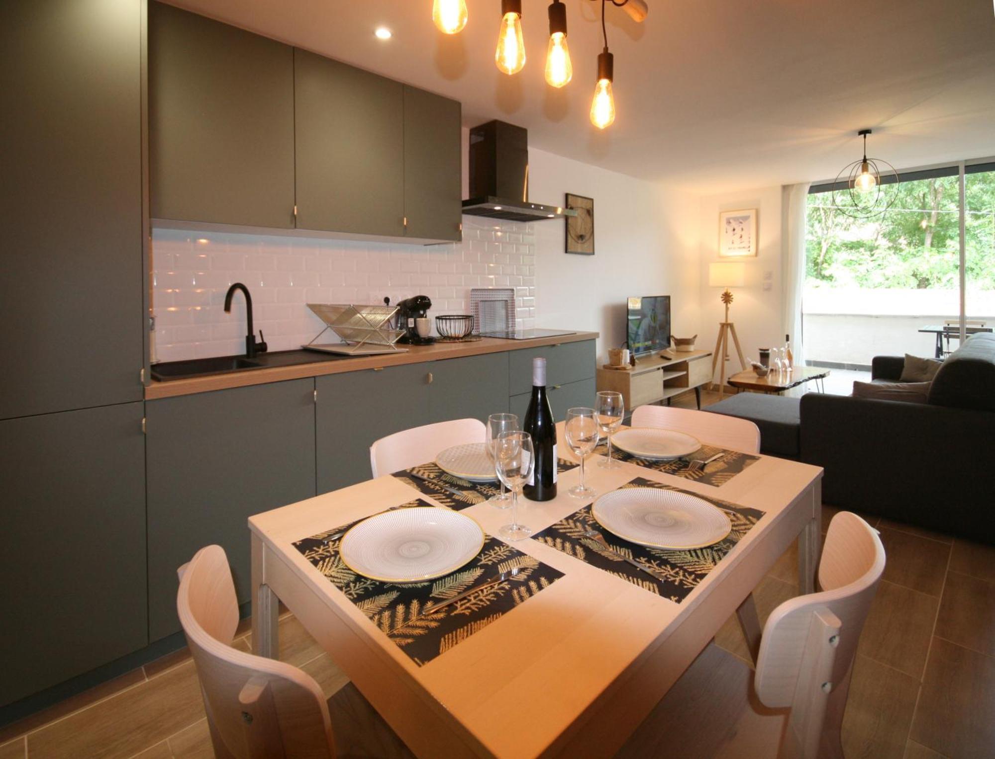 Les Appartements De Clelia Ax-les-Thermes Exteriör bild